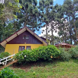  Chalé Rústico Na Montanha Em Campos De Jordão